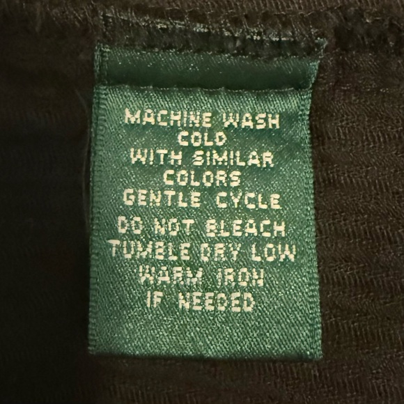 Lauren Jeans Co. Ralph Lauren Black Corduroy Jacket – Women’s Medium - Picture 9 of 10